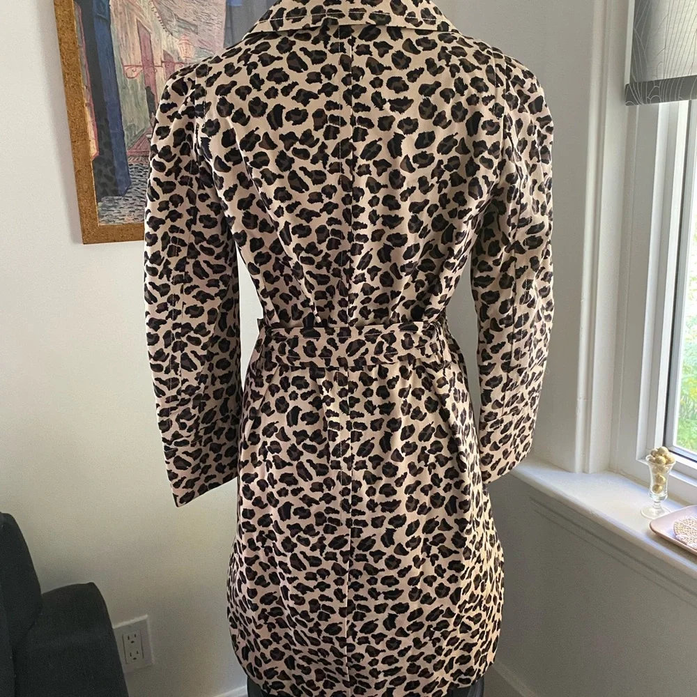 Marc by Marc Jacobs - Leopard Trench Coat - S - Picture 3 of 5